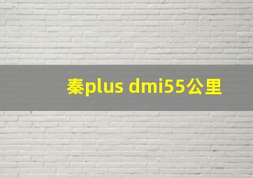 秦plus dmi55公里